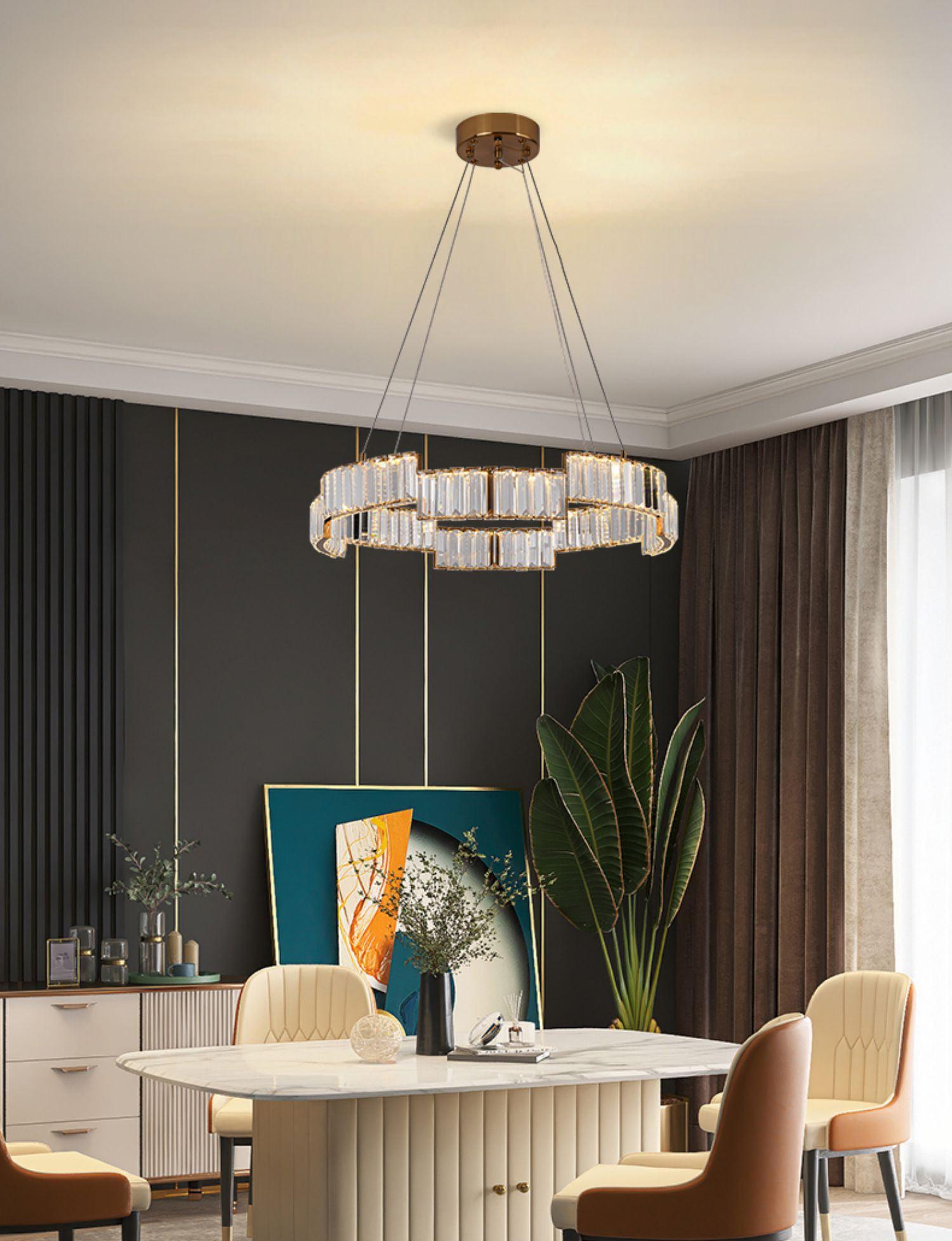 Stella Crystal Chandelier - Lamp Outdoor