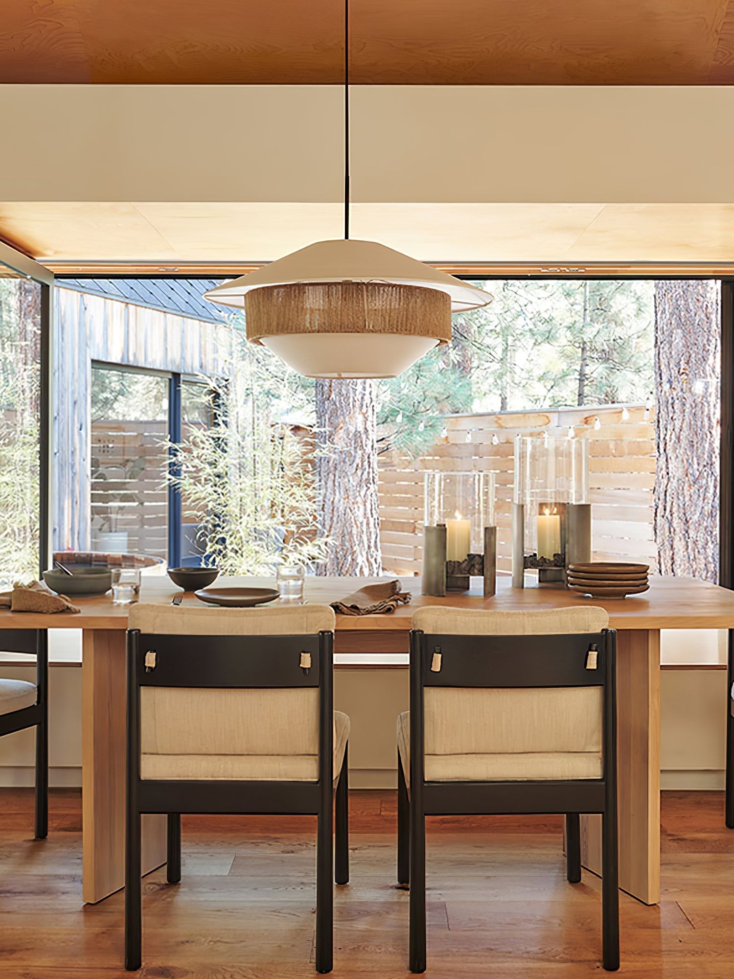 Stevie Woven Pendant Lamp - Lamp Outdoor