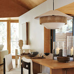 Stevie Woven Pendant Lamp - Lamp Outdoor