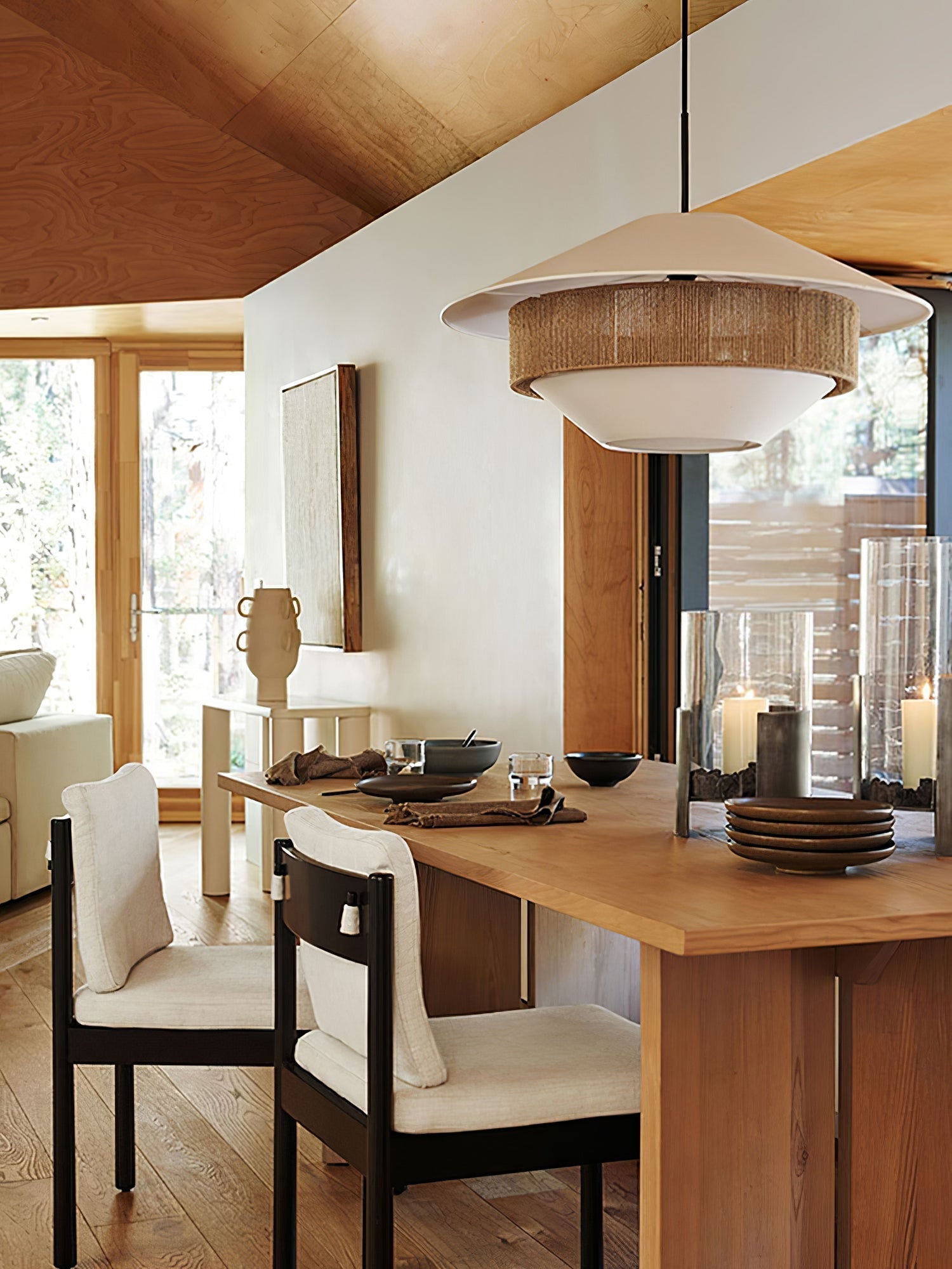Stevie Woven Pendant Lamp - Lamp Outdoor
