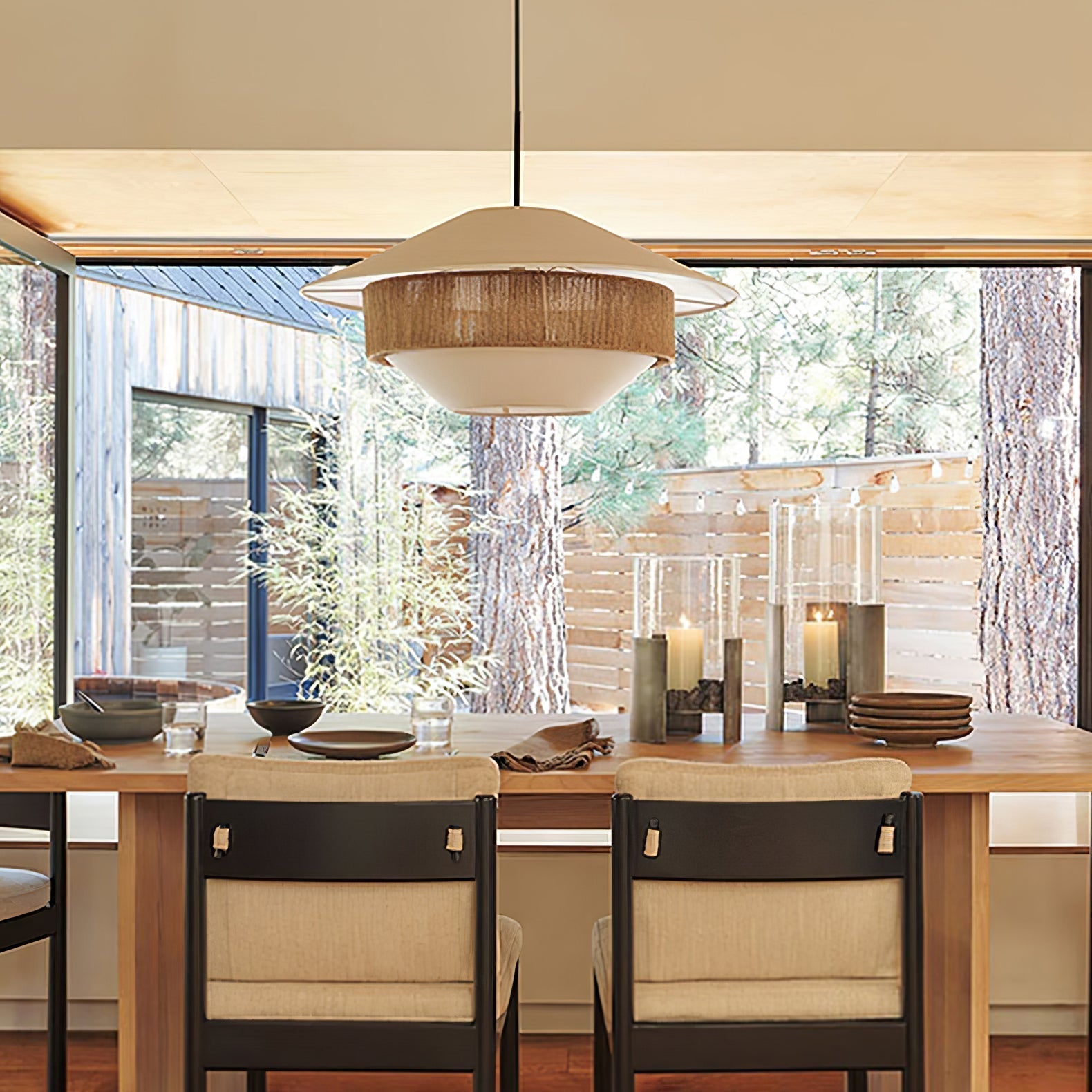 Stevie Woven Pendant Lamp - Lamp Outdoor