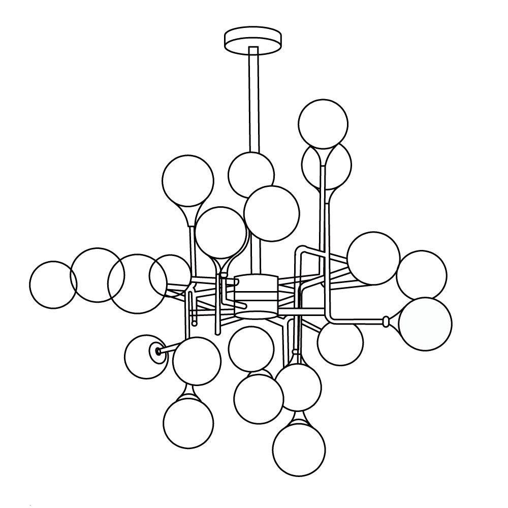 Stilnovo Chandelier - Lamp Outdoor