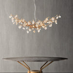 Arborea Brass Branch Crystal Chandelier - Lamp Outdoor