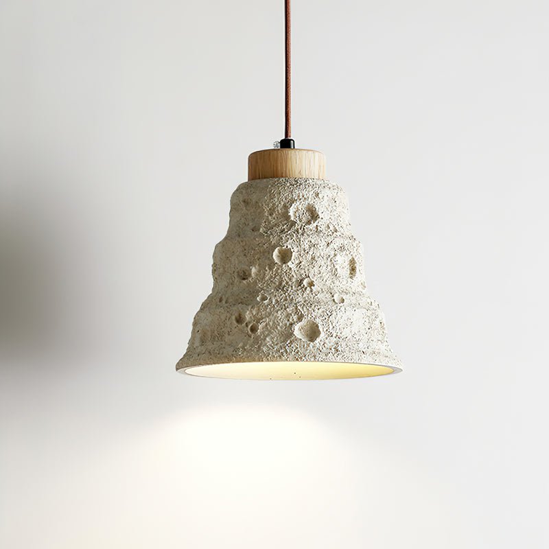 Stone Bell Pendant Light - Lamp Outdoor