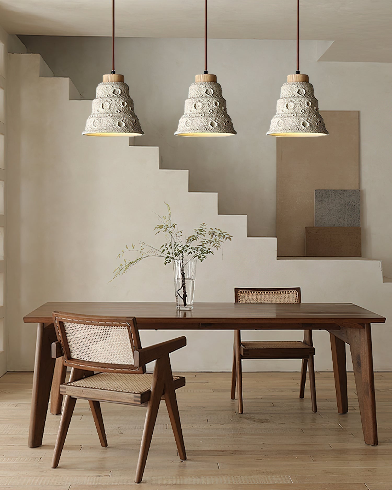 Stone Bell Pendant Light - Lamp Outdoor