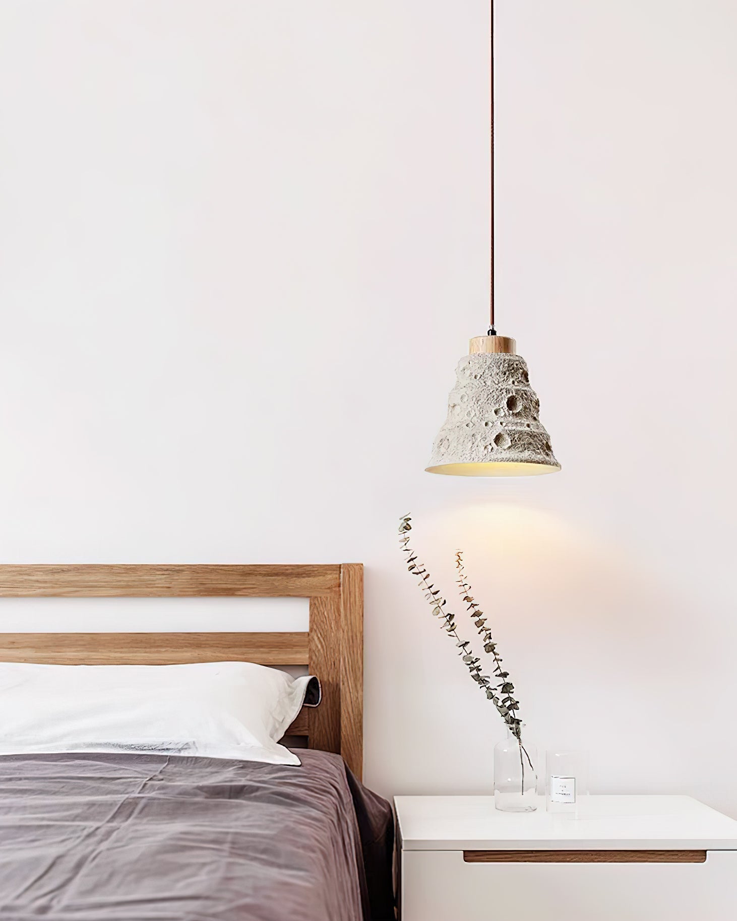 Stone Bell Pendant Light - Lamp Outdoor