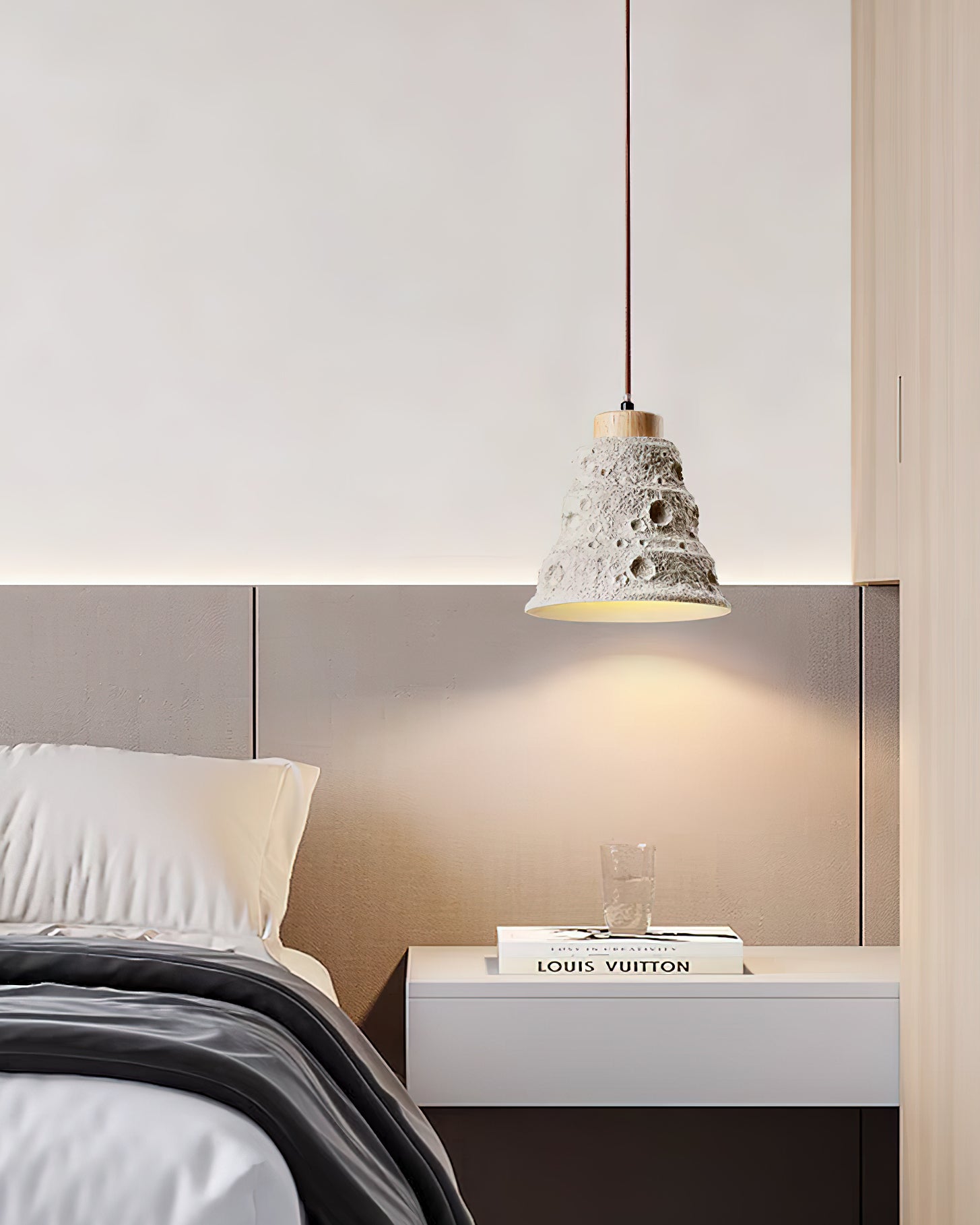 Stone Bell Pendant Light - Lamp Outdoor