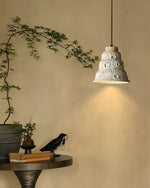 Stone Bell Pendant Light - Lamp Outdoor