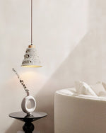Stone Bell Pendant Light - Lamp Outdoor