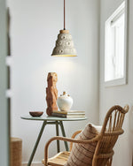 Stone Bell Pendant Light - Lamp Outdoor