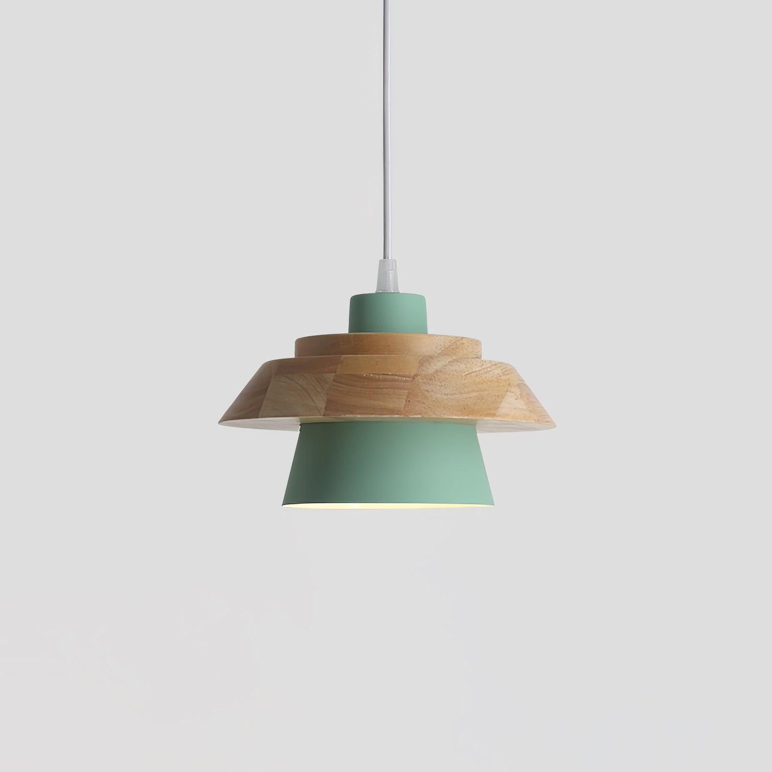 Stone Wood Pendant Lamp - Lamp Outdoor