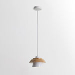 Stone Wood Pendant Lamp - Lamp Outdoor
