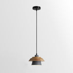 Stone Wood Pendant Lamp - Lamp Outdoor