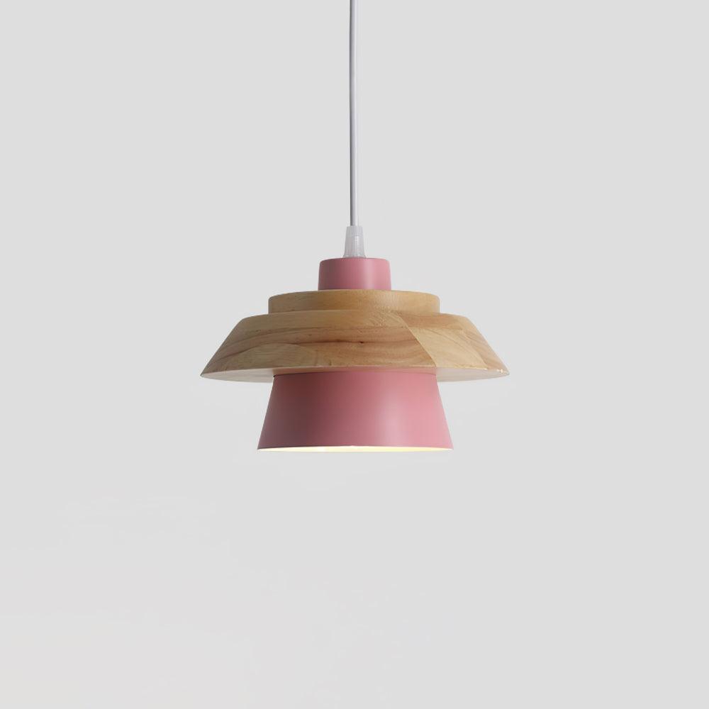 Stone Wood Pendant Lamp - Lamp Outdoor