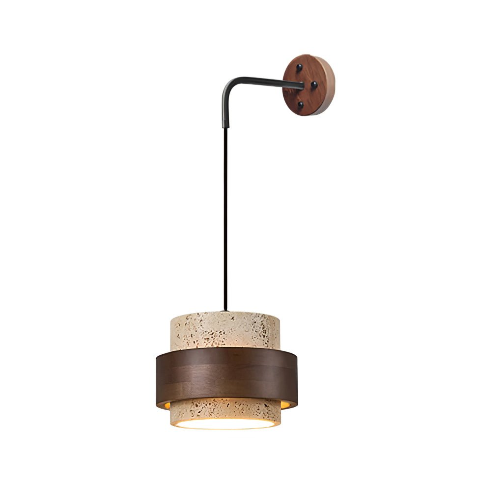 Alva Travertine Wall Light - Lamp Outdoor