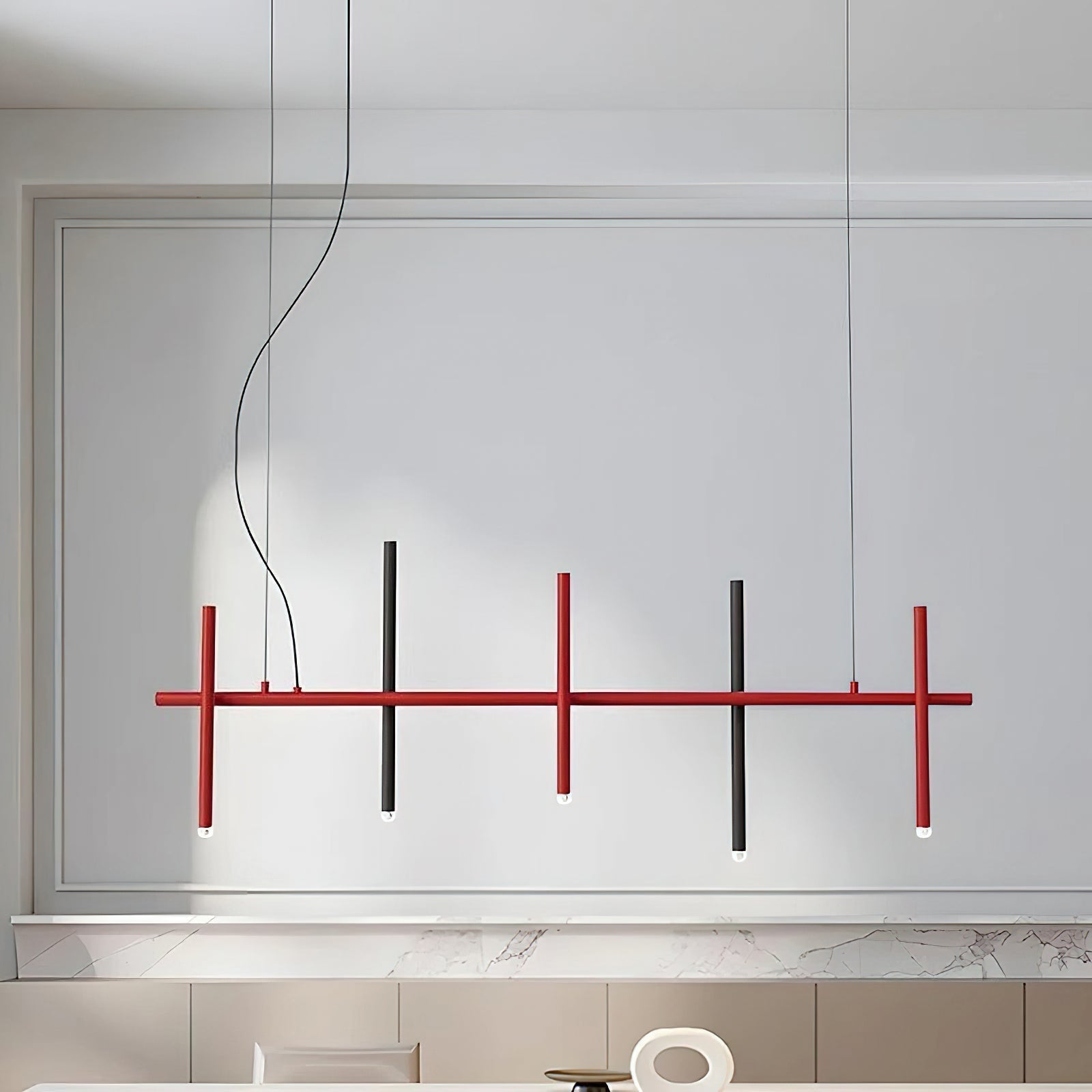 Axis Modern Acrylic Pendant Lamp - Lamp Outdoor