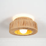 Straw Art Ceiling Lamp - Lamp Outdoor