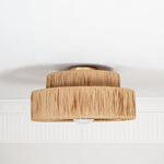 Straw Art Ceiling Lamp - Lamp Outdoor