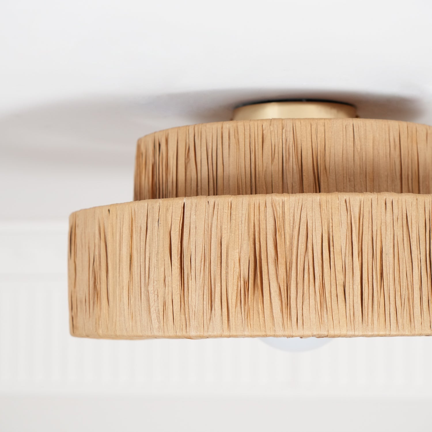 Straw Art Ceiling Lamp - Lamp Outdoor