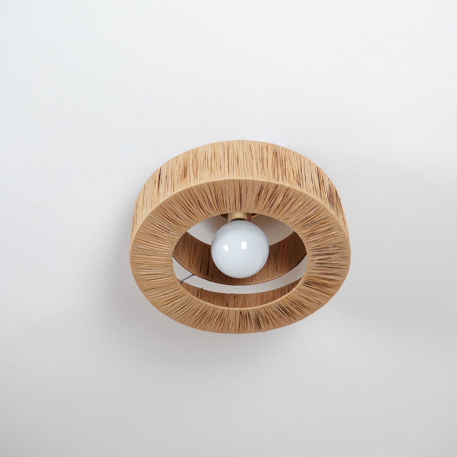 Straw Art Ceiling Lamp - Lamp Outdoor