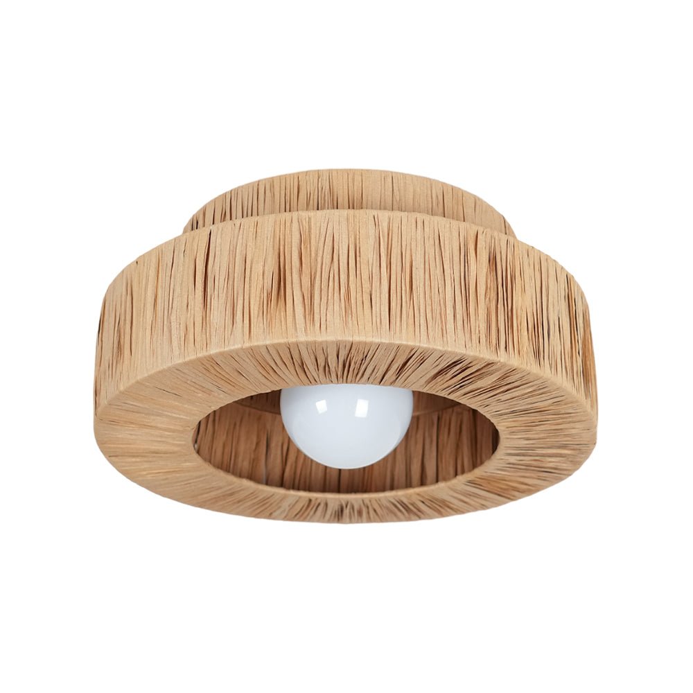 Straw Art Ceiling Lamp - Lamp Outdoor