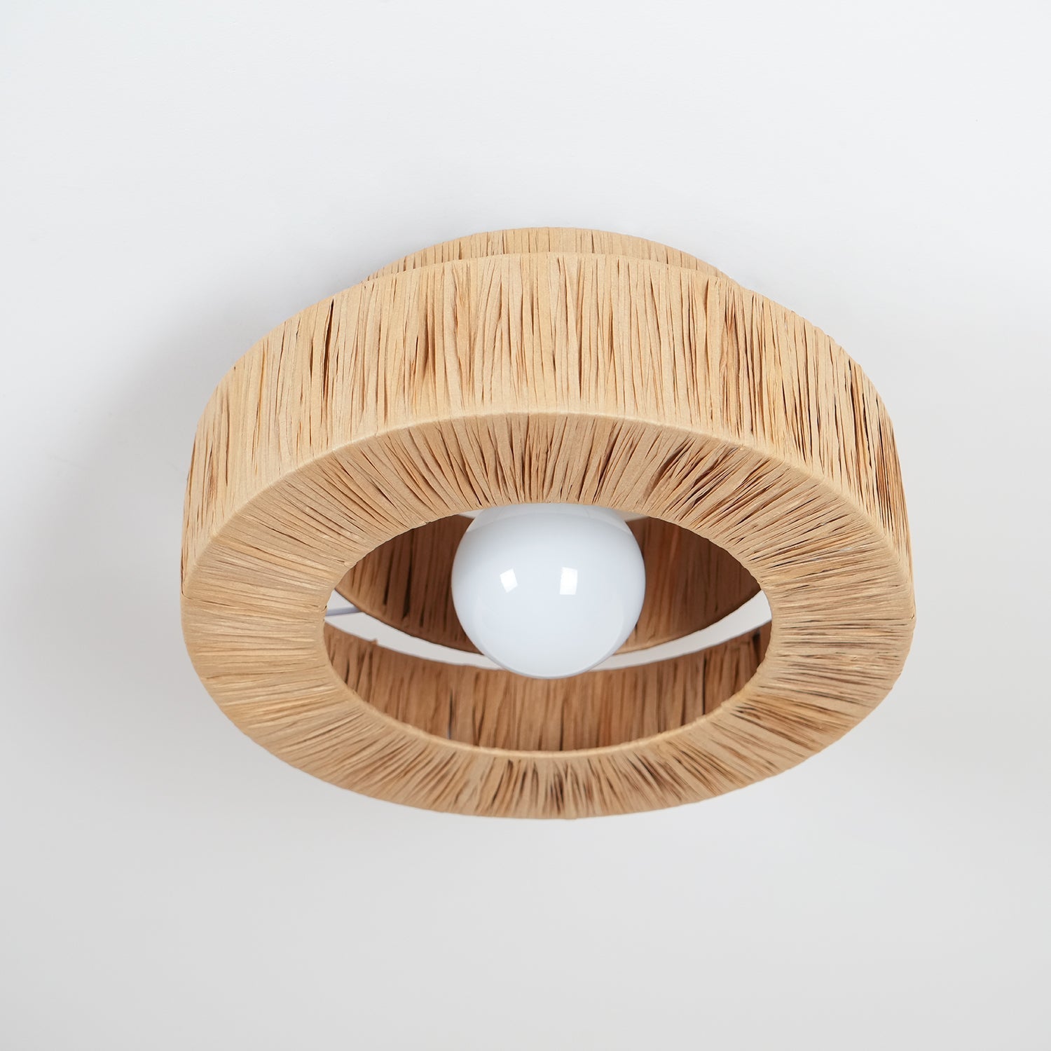 Straw Art Ceiling Lamp - Lamp Outdoor