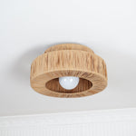 Straw Art Ceiling Lamp - Lamp Outdoor