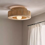 Straw Art Ceiling Lamp - Lamp Outdoor