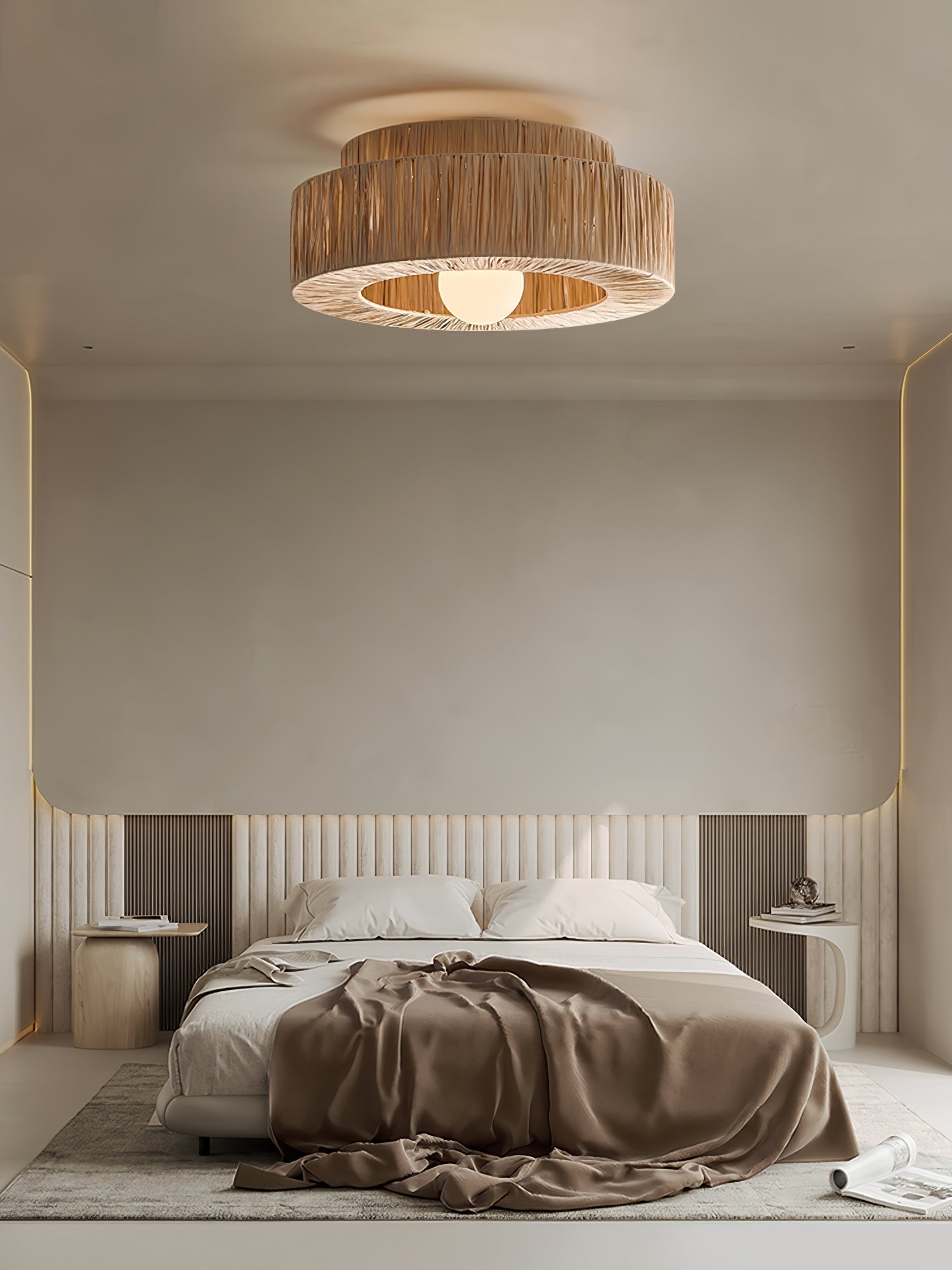 Straw Art Ceiling Lamp - Lamp Outdoor