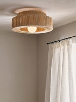 Straw Art Ceiling Lamp - Lamp Outdoor