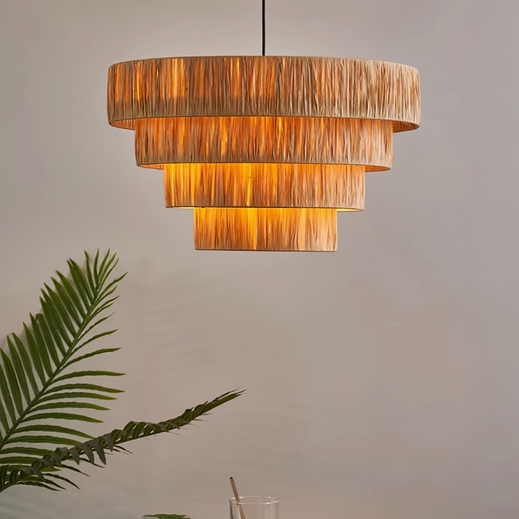 Straw Art Pendant Light - Lamp Outdoor