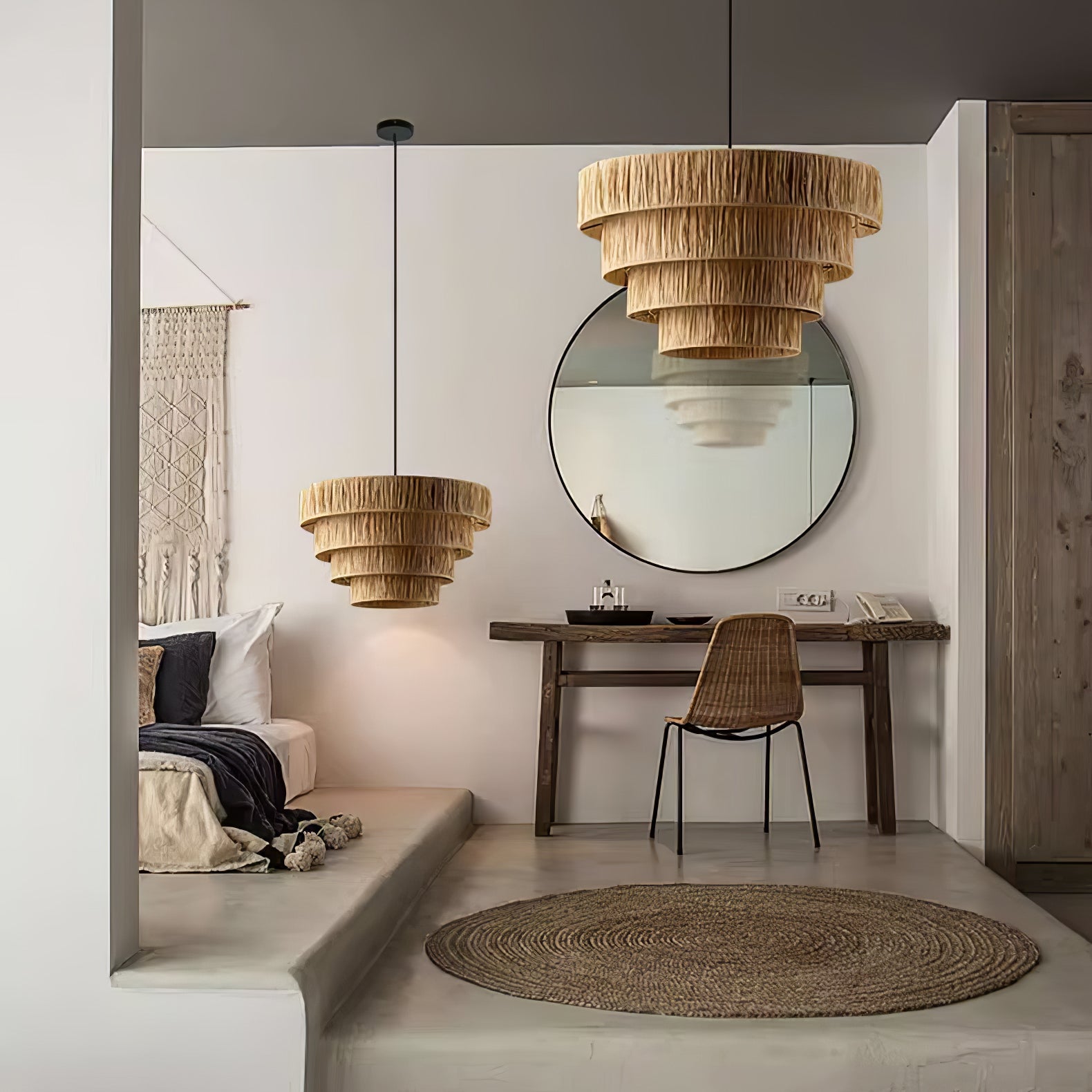 Straw Art Pendant Light - Lamp Outdoor