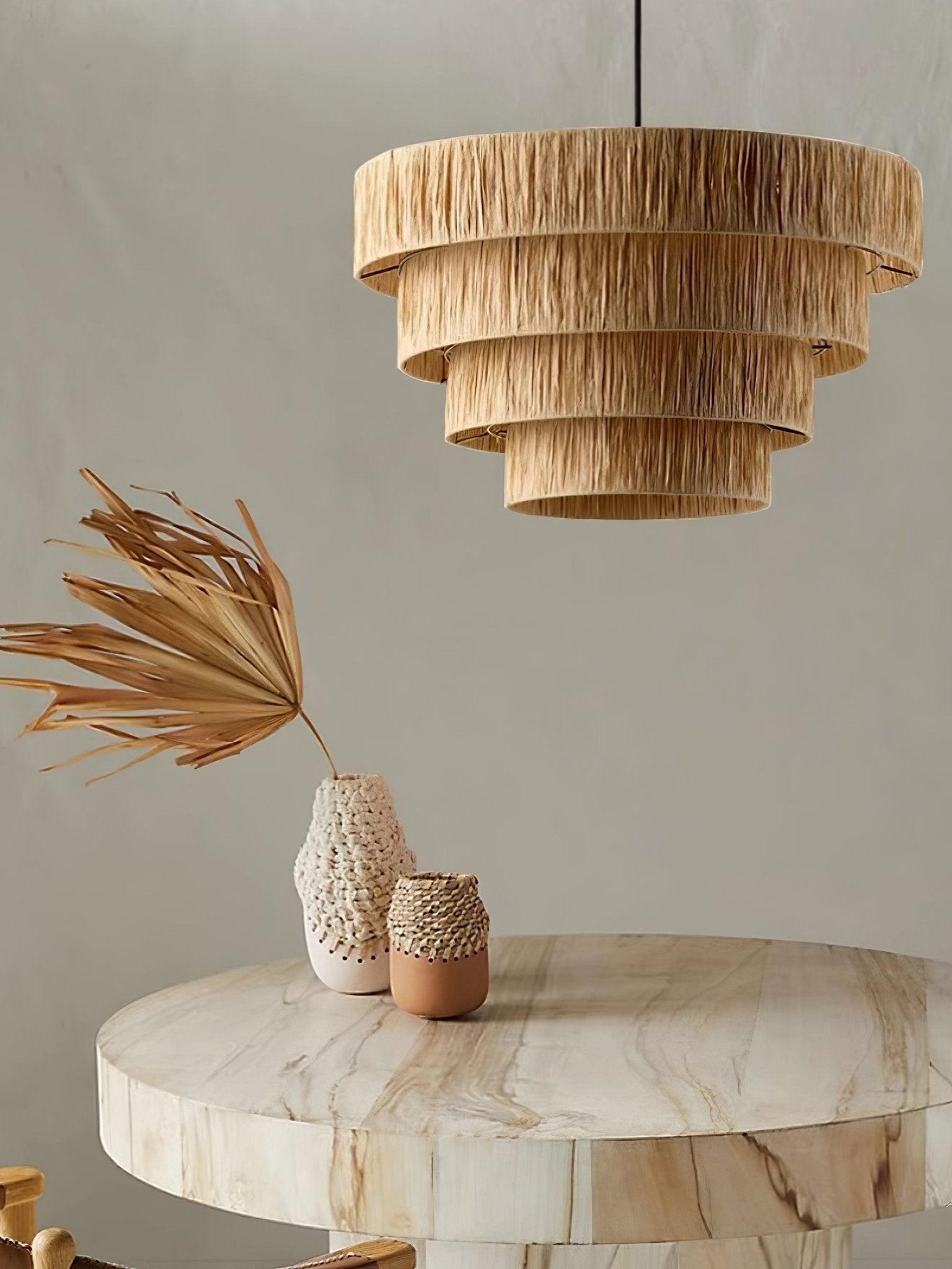Straw Art Pendant Light - Lamp Outdoor