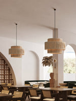 Straw Art Pendant Light - Lamp Outdoor