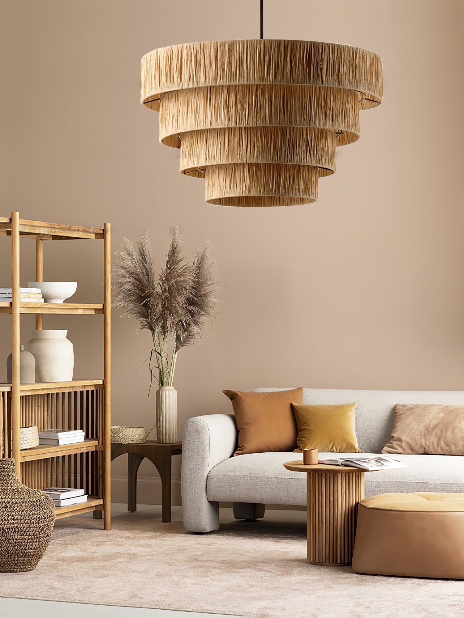 Straw Art Pendant Light - Lamp Outdoor