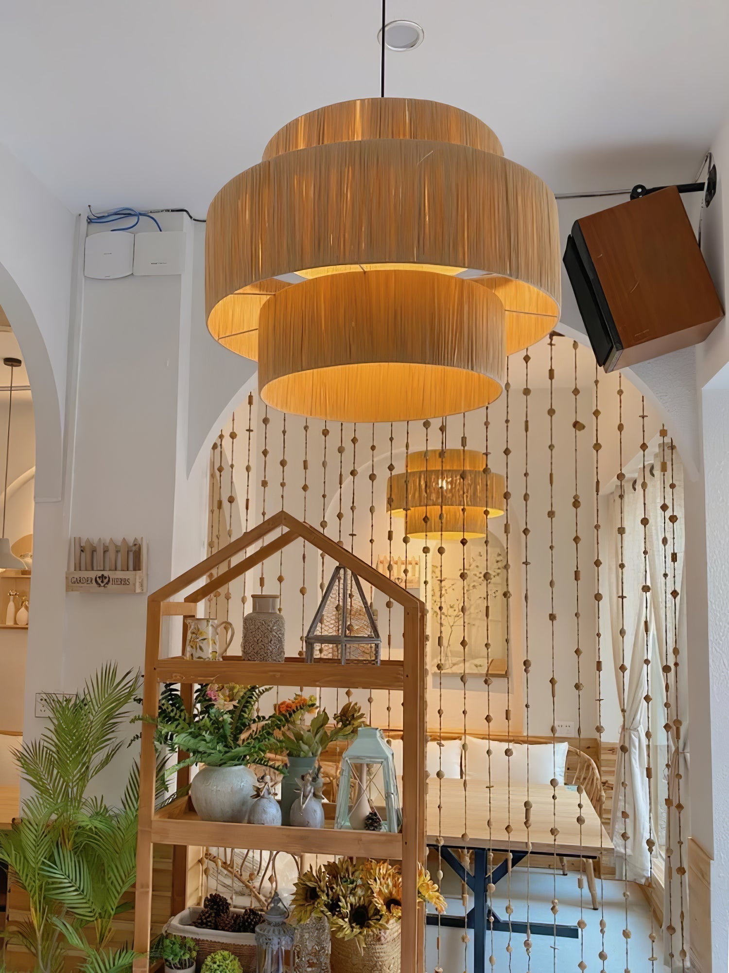 Straw Art Pendant Light - Lamp Outdoor