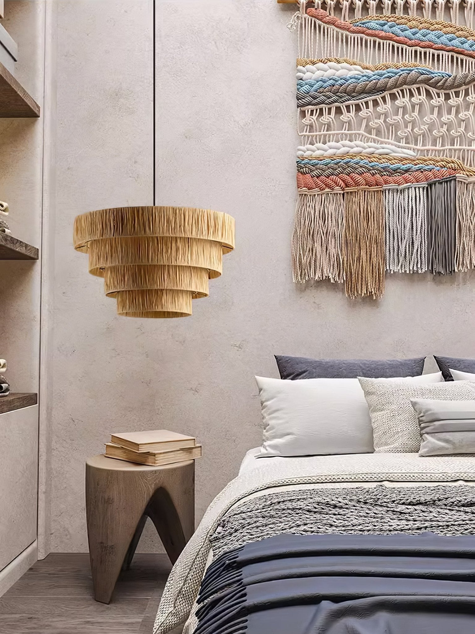 Straw Art Pendant Light - Lamp Outdoor