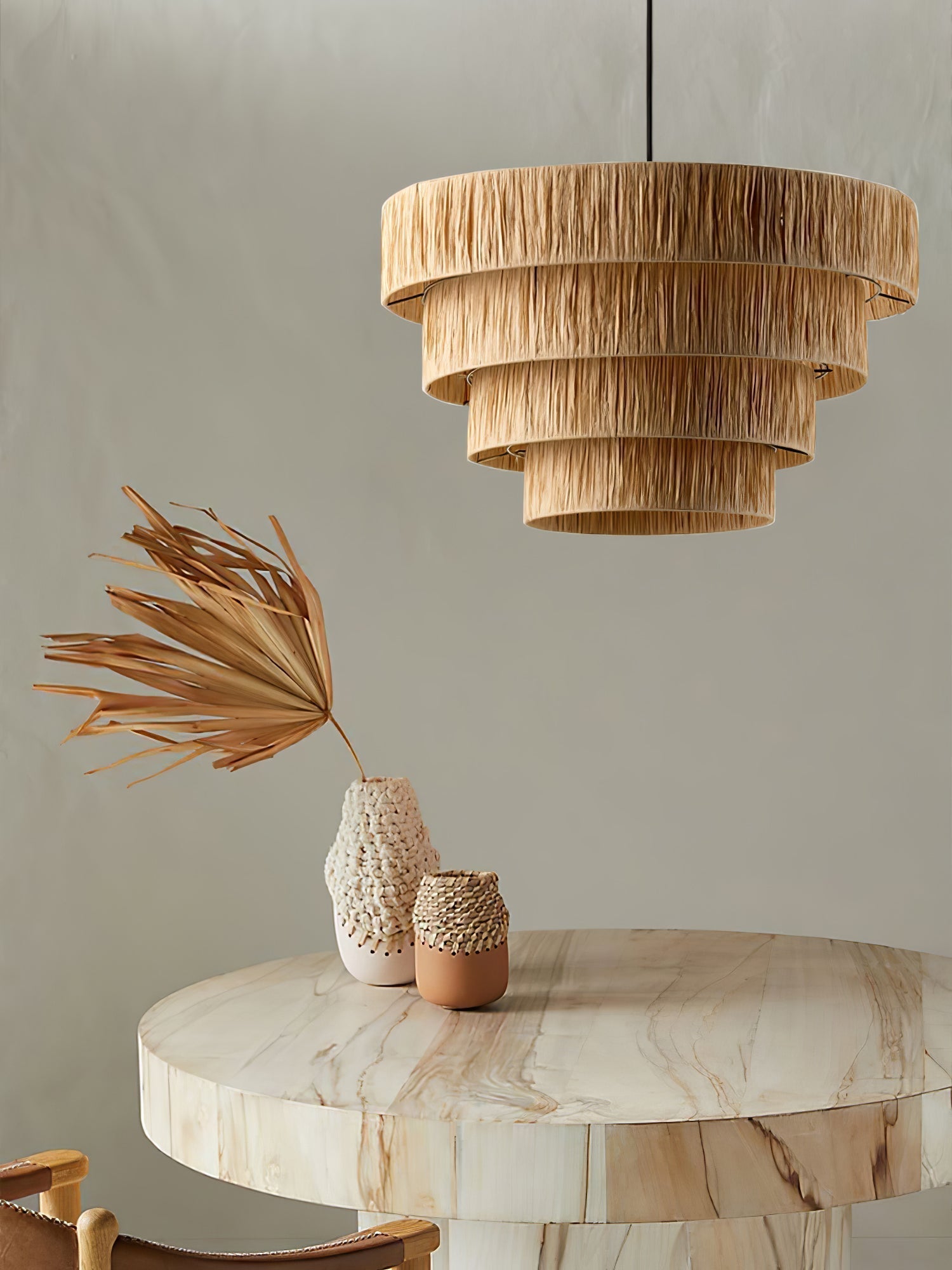 Straw Art Pendant Light - Lamp Outdoor