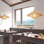 Straw Hat Pendant Light - Lamp Outdoor