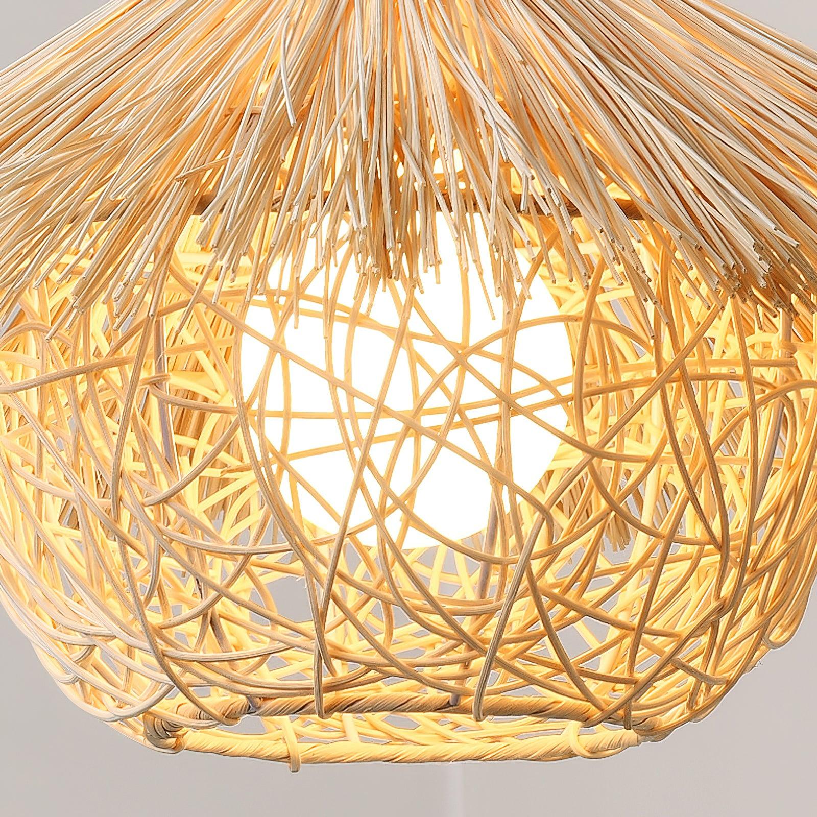 Straw Hat Pendant Light - Lamp Outdoor