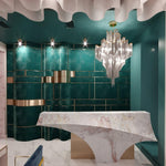 Stream Chain Chandelier - Lamp Outdoor
