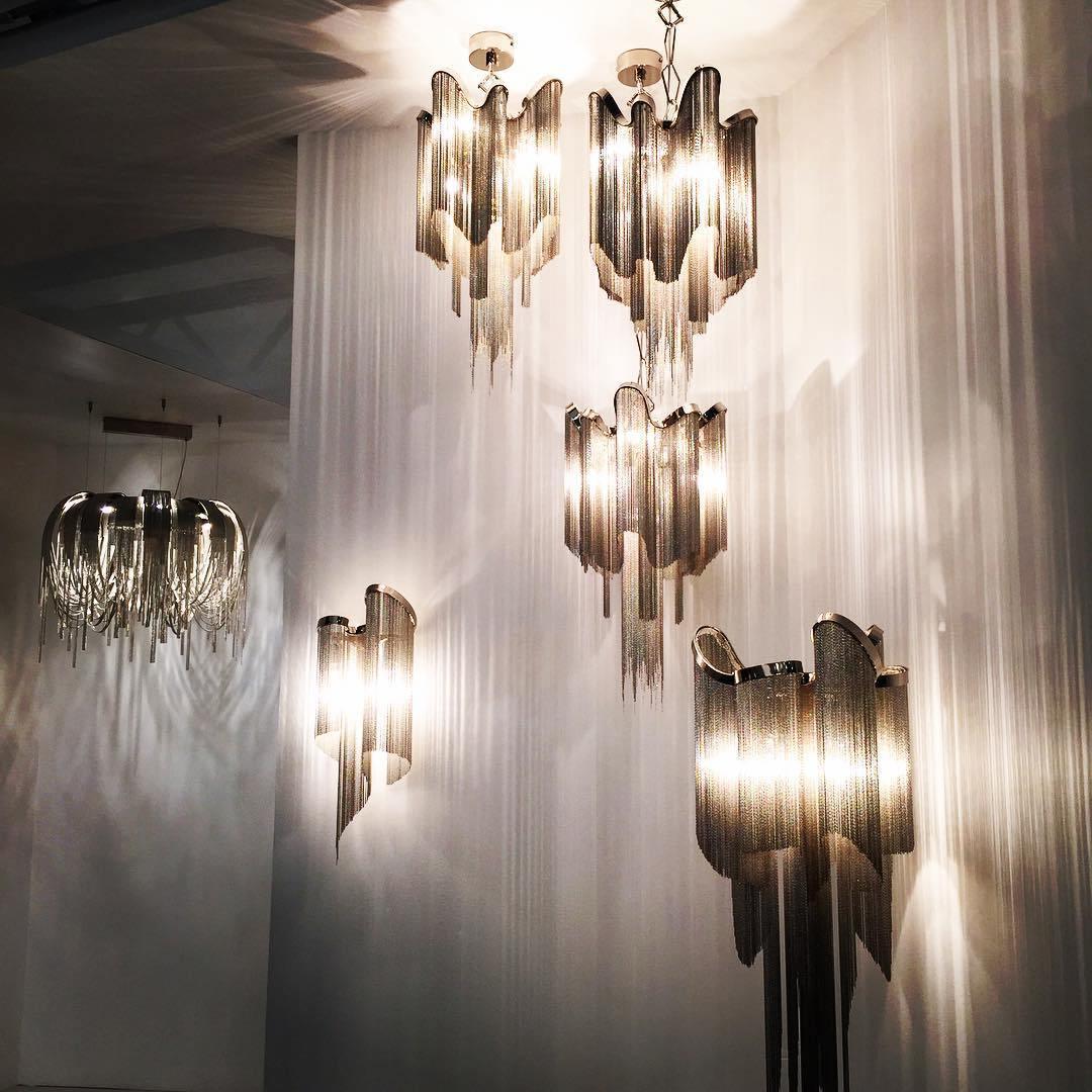 Stream Chain Chandelier - Lamp Outdoor