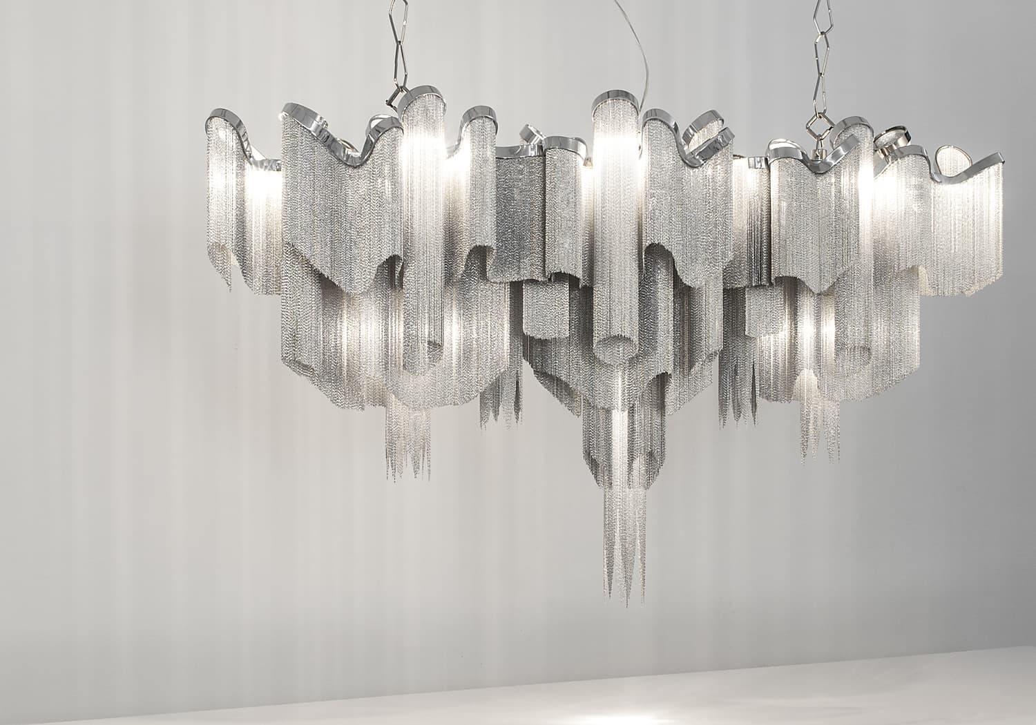 Stream Chain Chandelier - Lamp Outdoor