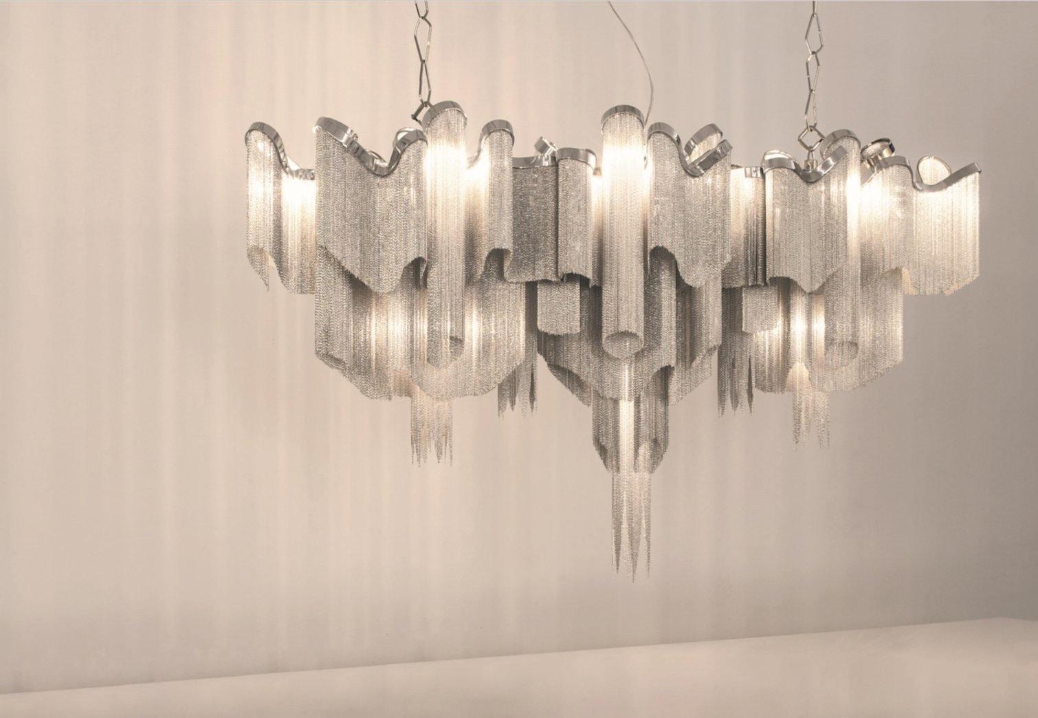 Stream Chain Chandelier - Lamp Outdoor