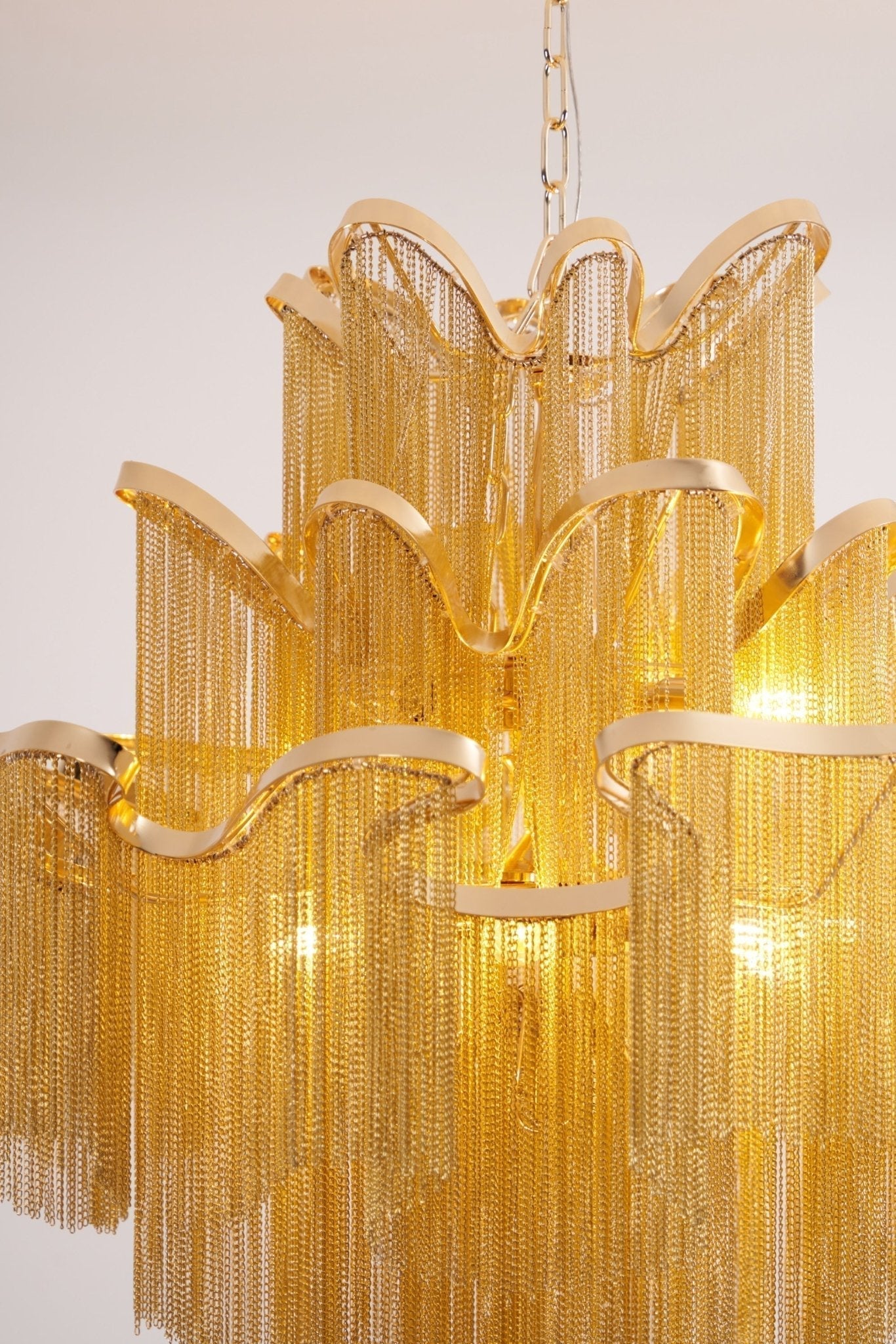 Stream Chain Chandelier - Lamp Outdoor