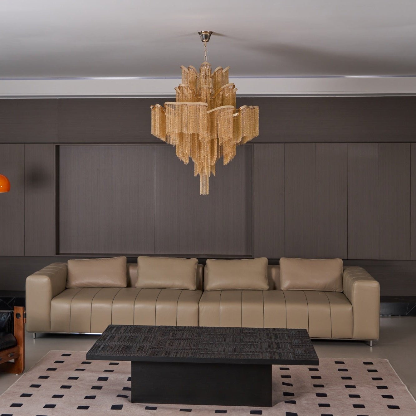 Stream Chain Chandelier - Lamp Outdoor