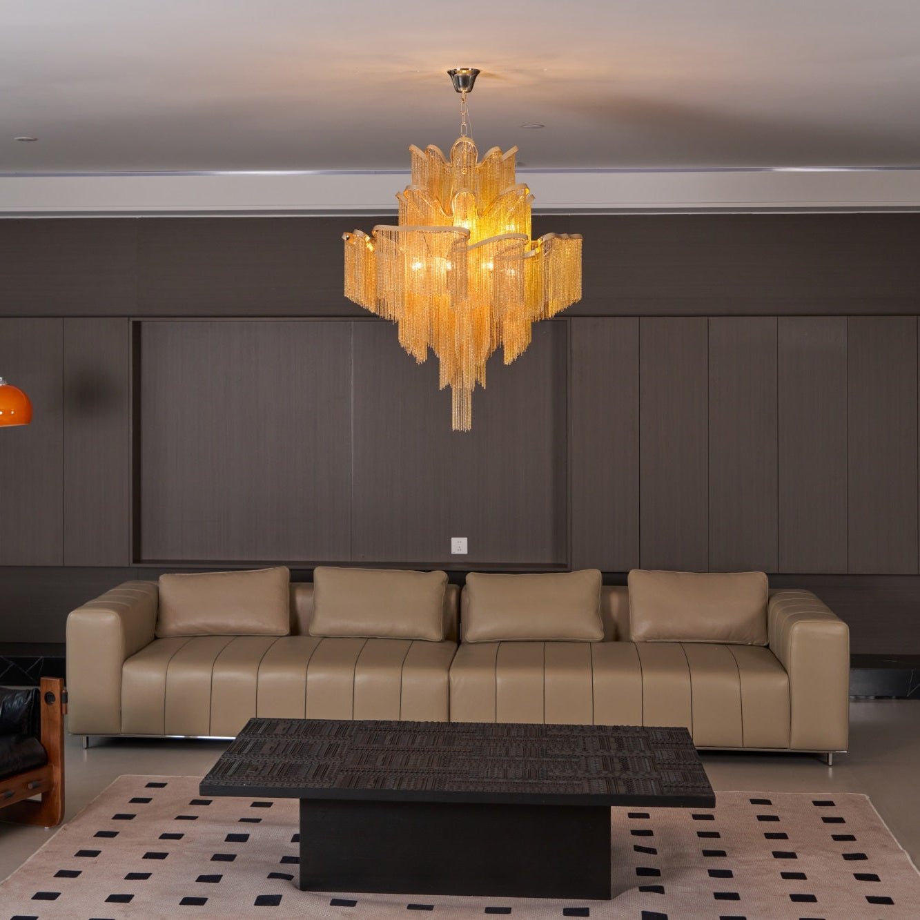 Stream Chain Chandelier - Lamp Outdoor