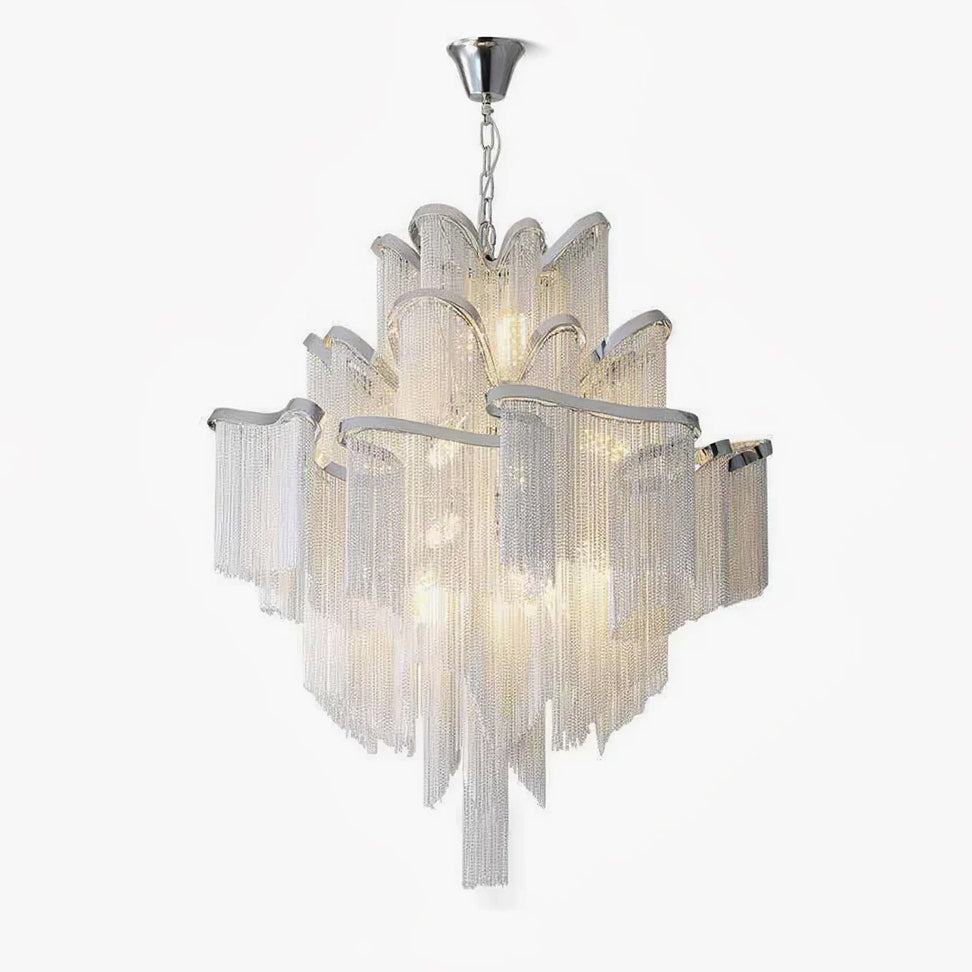 Stream Chain Chandelier - Lamp Outdoor