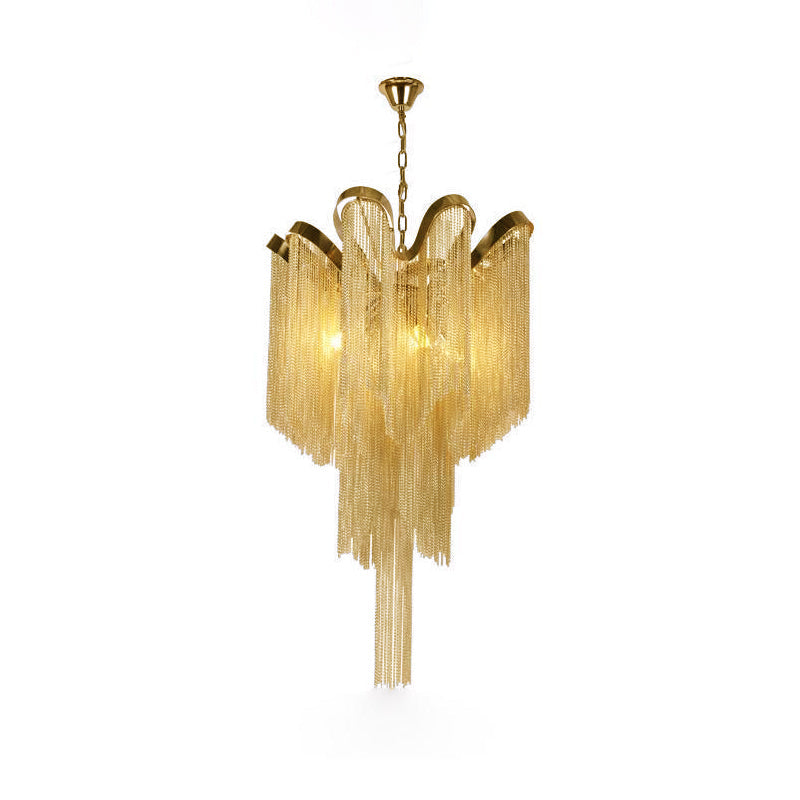 Stream Chain Chandelier - Lamp Outdoor