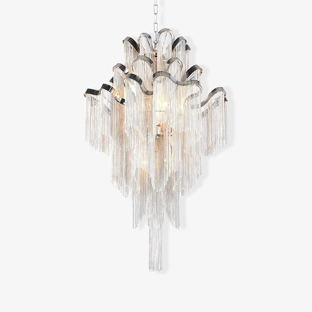 Stream Chain Chandelier - Lamp Outdoor